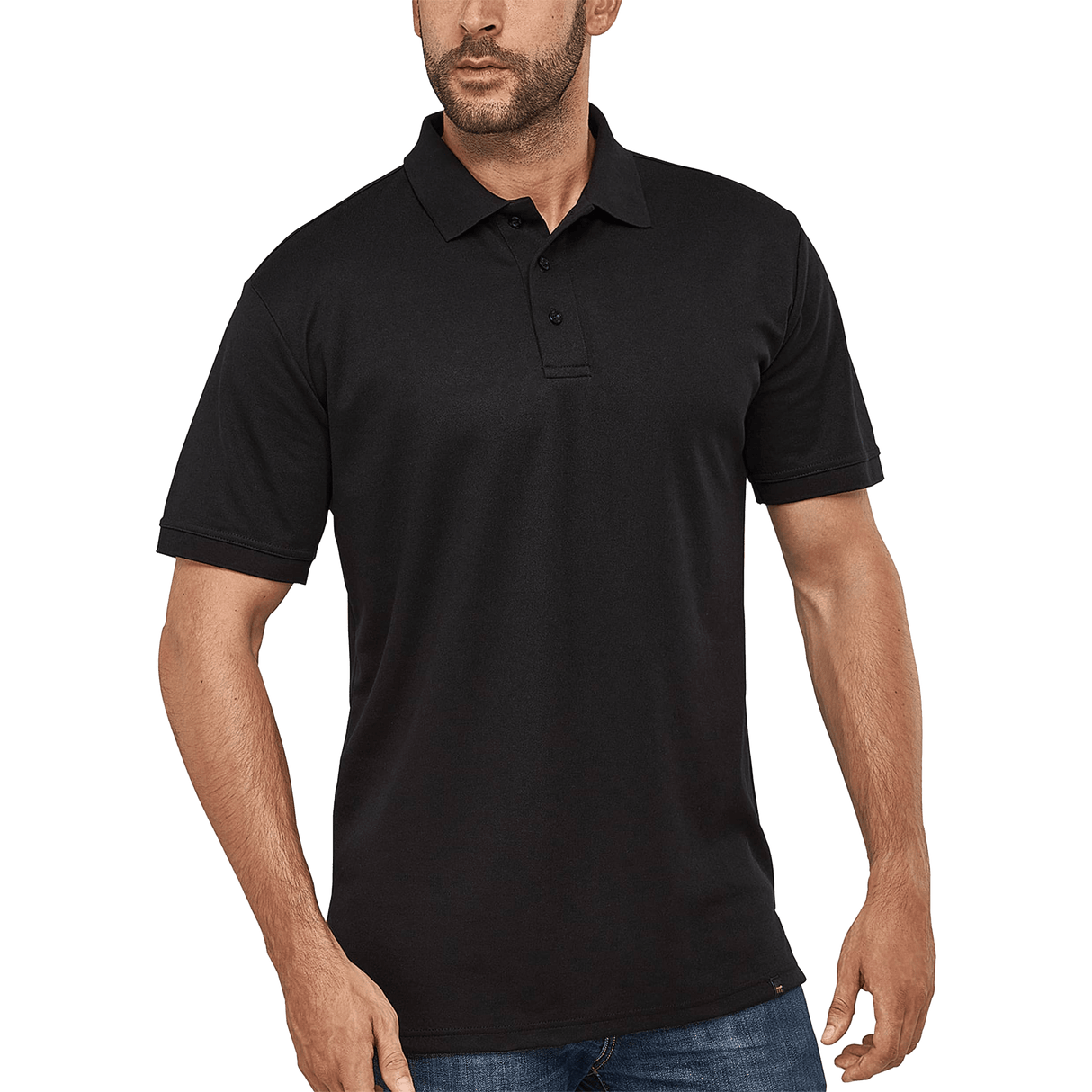 FLASH POLO BLACK