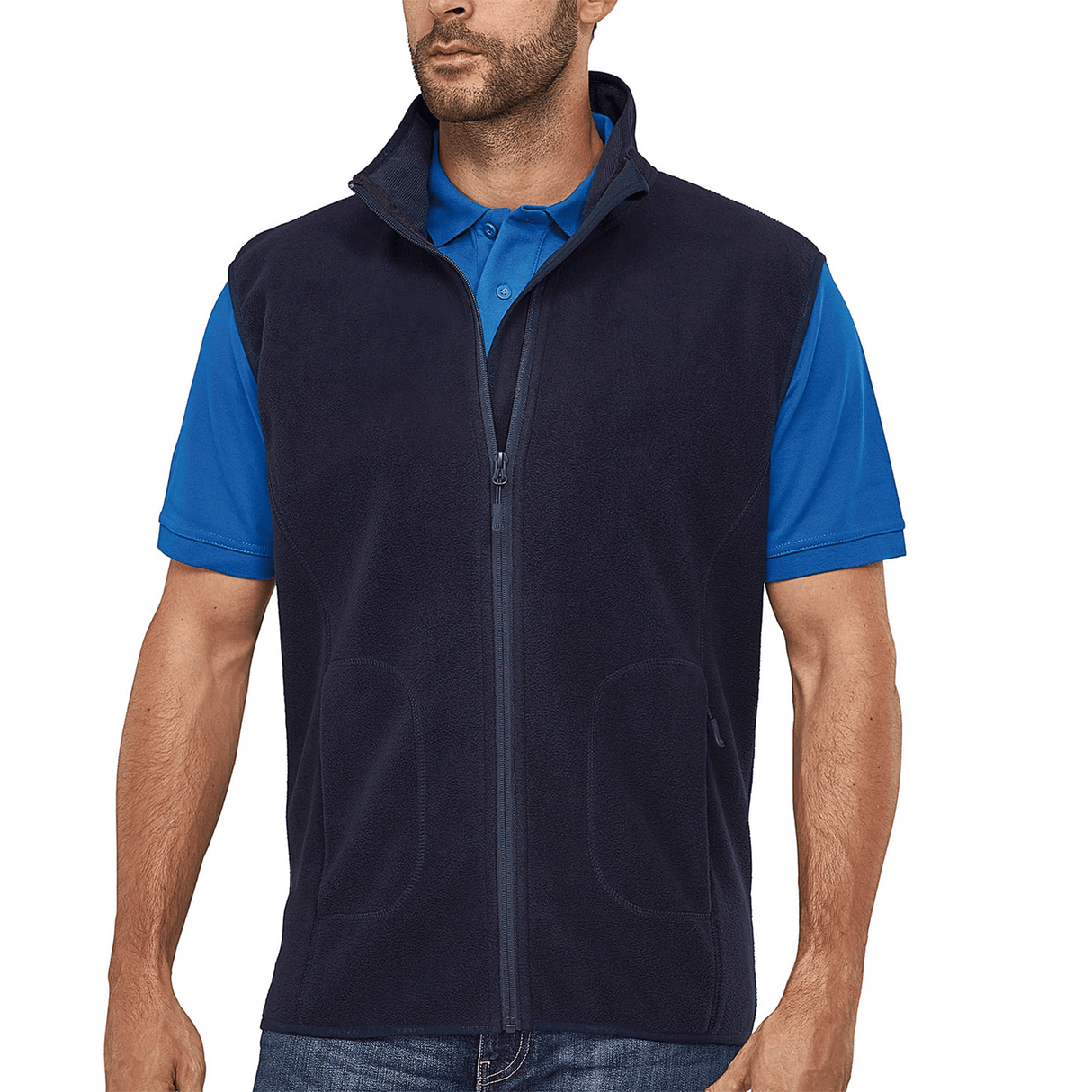 SOFT VEST MALE NAVYBLUE