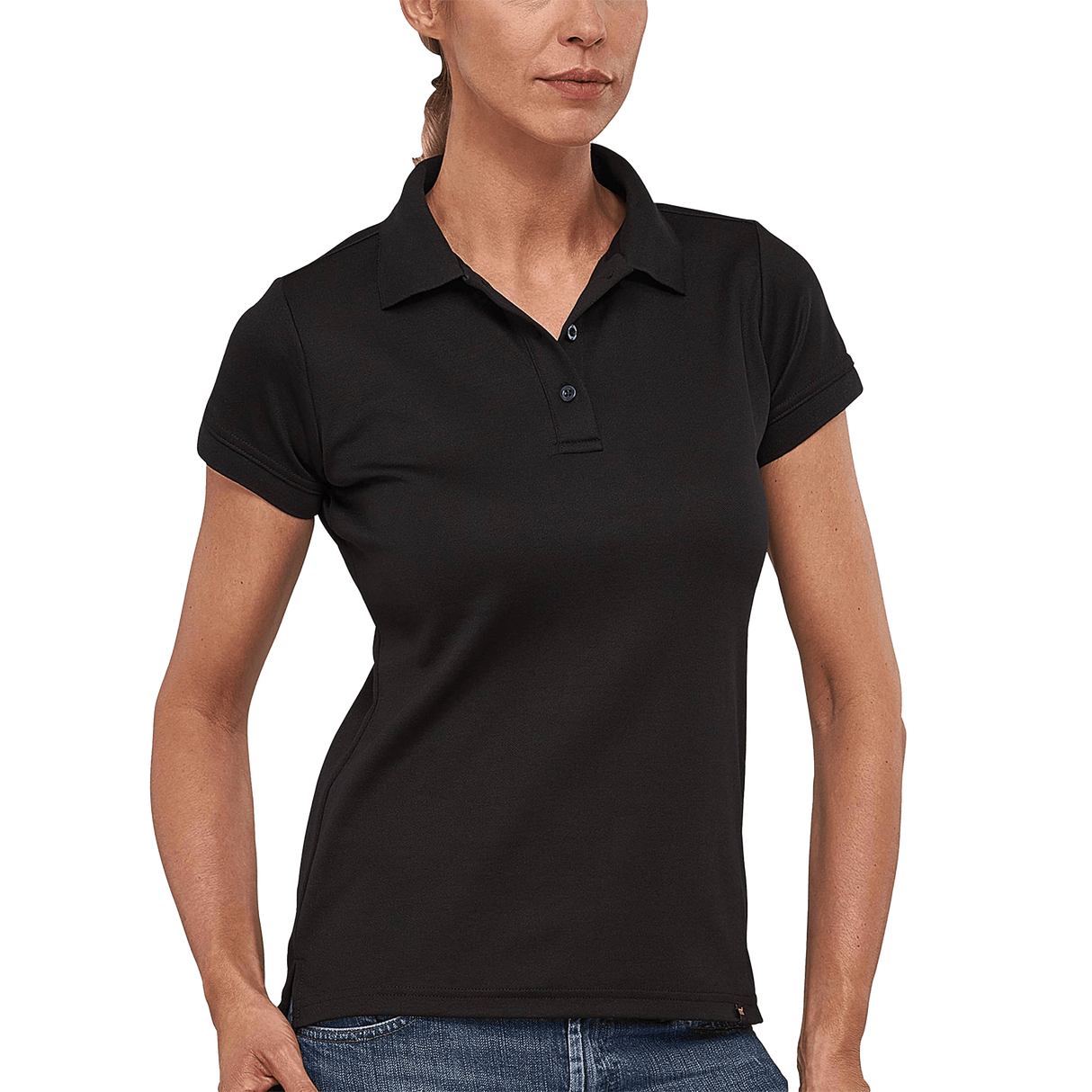 FLASH POLO  FEMALE STONEGREY