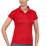 FLASH POLO  FEMALE STONEGREY