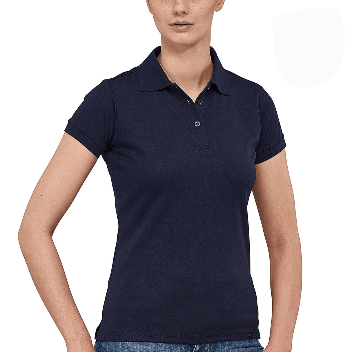 FLASH POLO  FEMALE STONEGREY