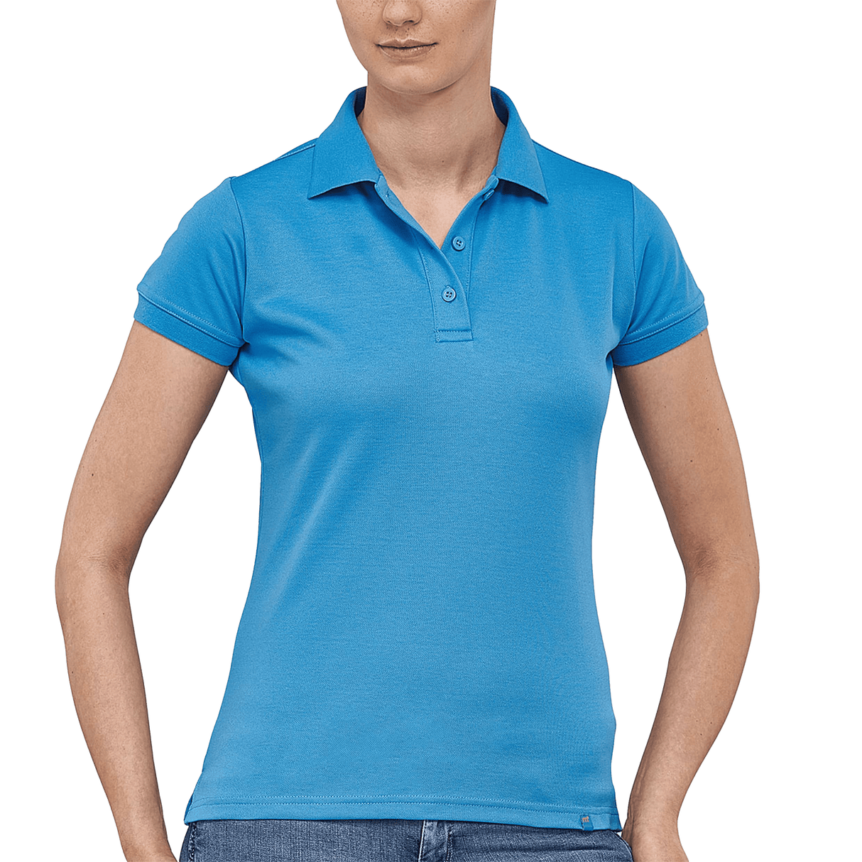 FLASH POLO  FEMALE STONEGREY