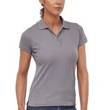 FLASH POLO  FEMALE STONEGREY