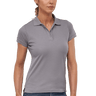 FLASH POLO  FEMALE STONEGREY