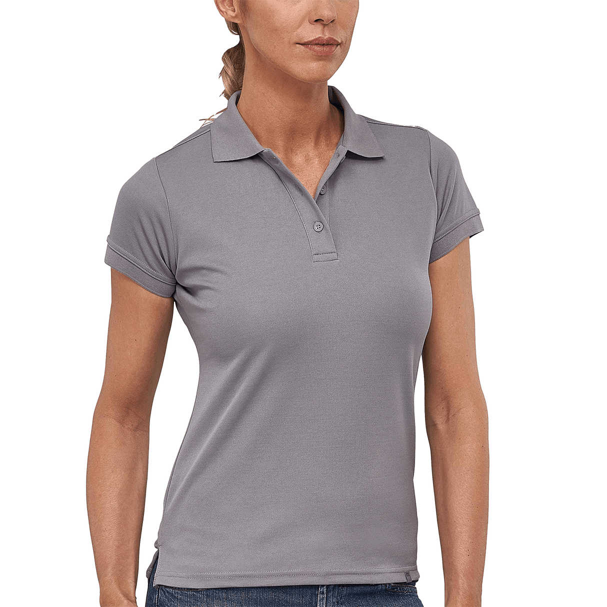 FLASH FEMALE SKYBLUE POLO TRABAJO