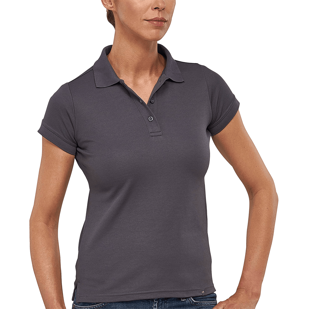 FLASH FEMALE SKYBLUE POLO TRABAJO