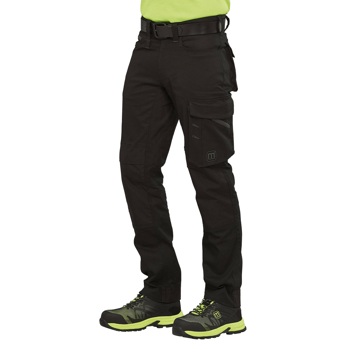 PRONEON  PANTS NAVYORANGE