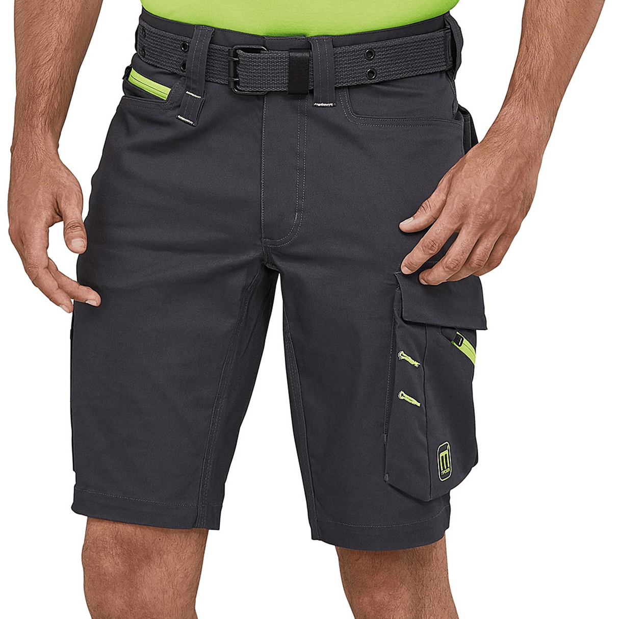 PRONEON WORK SHORTS GREYGREEN