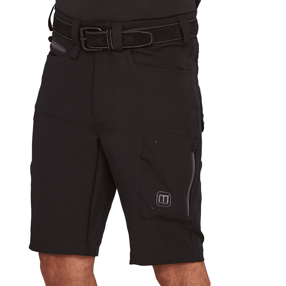 MACTRONIC WORK SHORTS BLACKGREY