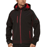 TWOTONE MALE BLUEORANGE CHAQUETA SOFTSHELL