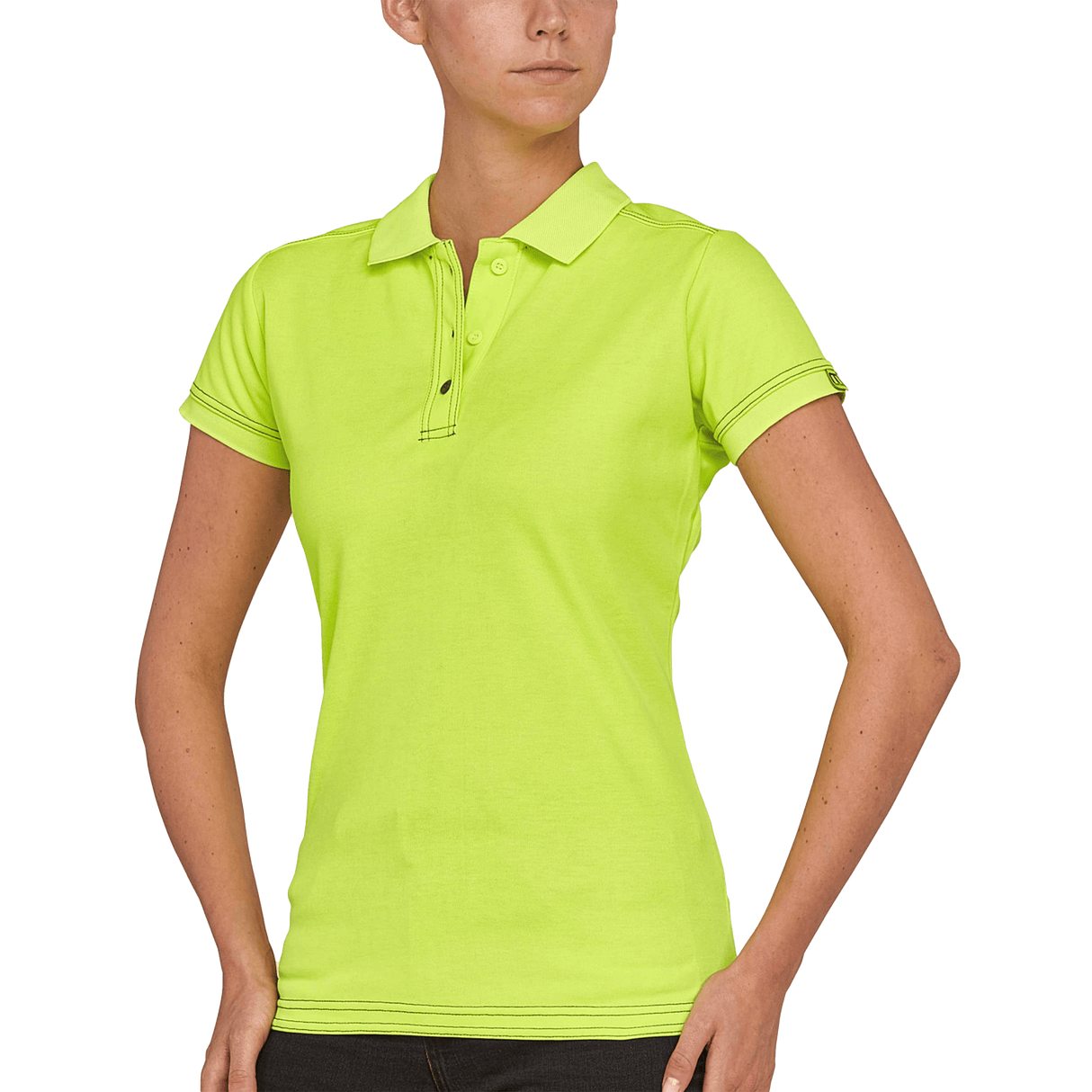 SIGNATURE FEMALE BLACK POLO TRABAJO