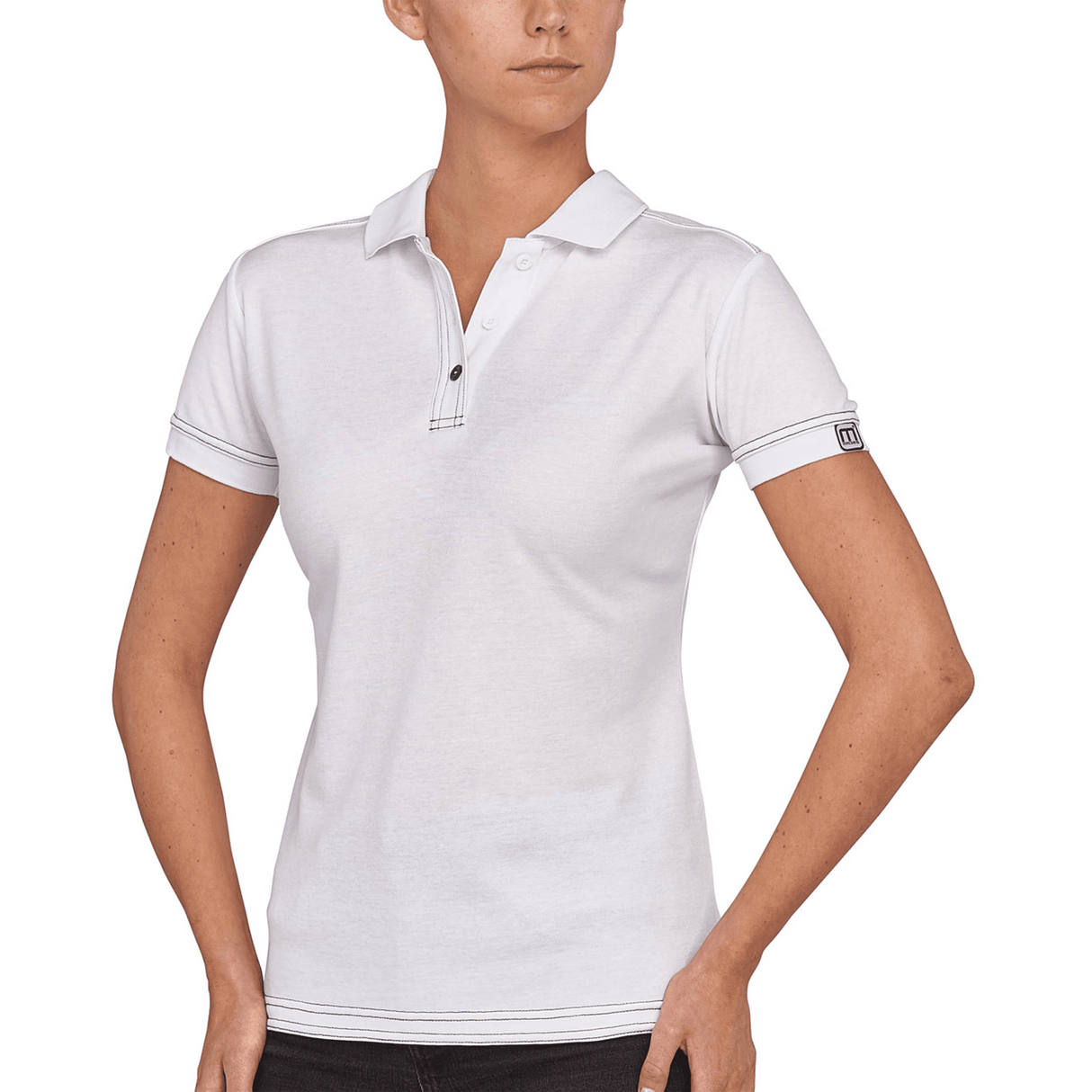 SIGNATURE FEMALE BLACK POLO TRABAJO