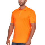 SIGNATURE  NAVYORANGE POLO TRABAJO