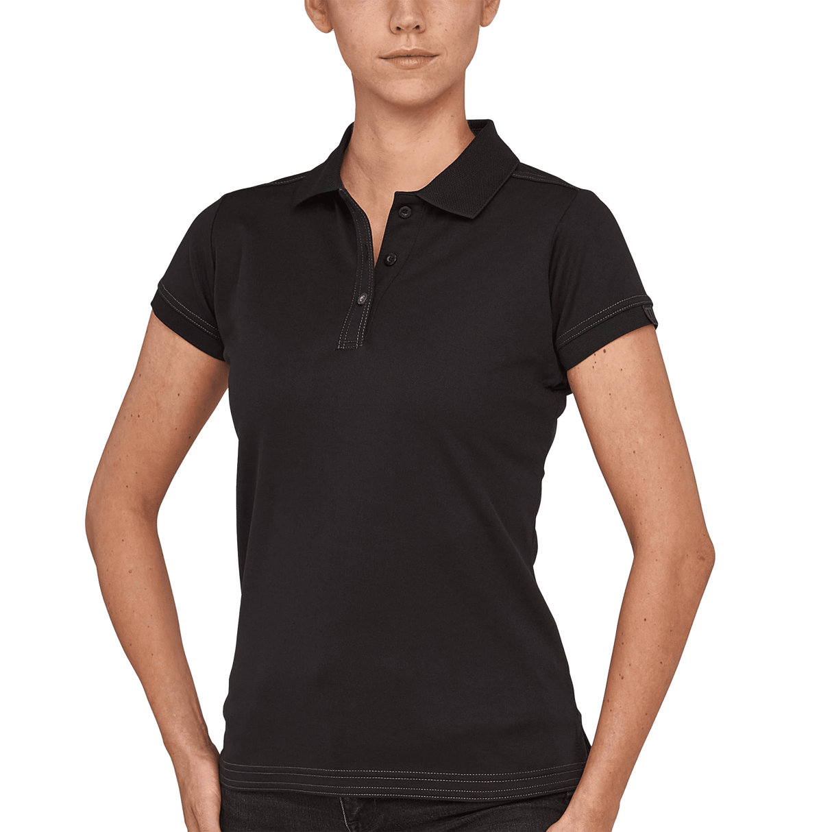 SIGNATURE POLO FEMALE BLACK