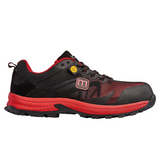 PRONEON S1P SRC ESD SAFETY SHOES BLACKRED